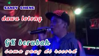 DAWA LOTONG sandy cheng bugis electon lagu sedih menyentuh hati  INDAH MUSIC [upl. by Yahsal]