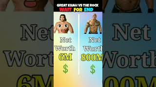 GREAT KHALI vs THE ROCK greatkhali therock wwe [upl. by Keily354]