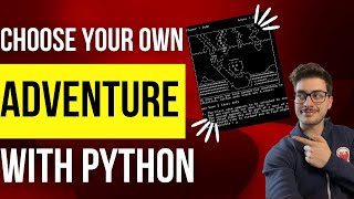 Python Text Based Adventure Game Tutorial [upl. by Ariik133]