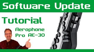 Aerophone Pro Software Update Tutorial  Wie du dein Roland Aerophone AE30 aktualisierst [upl. by Novyert458]