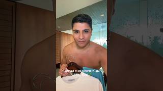 GRWM Men’s Edition Cancun Vacation Dinner Look grwm mensfashion summer [upl. by Naibaf]