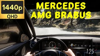 Forza Horizon 5MercedesAMG E63 BrabusSteering Wheel ThrustmasterT300T3PA PROTH8A Shifter [upl. by Attezi]