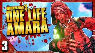 Borderlands 3  One Life Amara  Funny Moments amp Loot  Day 3 [upl. by Siekram]