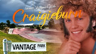 1 minute skatepark guide Vantage Park Craigieburn Victoria [upl. by Anaihr]