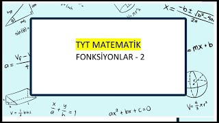 TYT  MATEMATİK  Fonksiyonlar2 tyt matematik yks [upl. by Annekahs111]