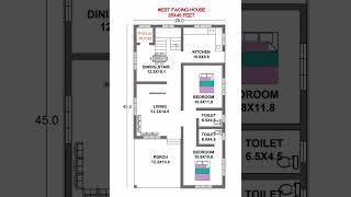 Plan 93  25x45feet shorts homeplan housedesign home [upl. by Dahle154]