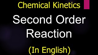 To Second Order Reaction I Rate Law I Chemical Kinetics I [upl. by Sukramal794]