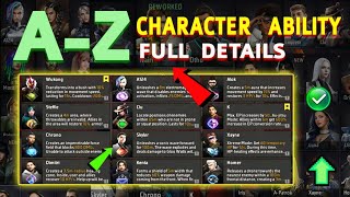 Free Fire All characters ability 2024  All characters ability in Free Fire  Headmaster Gaming [upl. by Steinke]