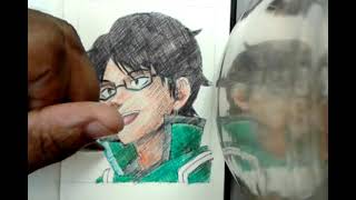 OSAMU🤓 TIME LAPSE DRAWING [upl. by Lengel]