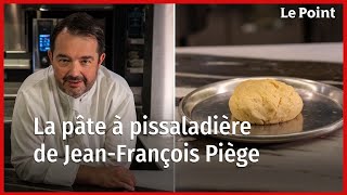 Les recettes de JeanFrançois Piège  la pâte à pissaladière [upl. by Boelter]