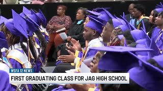 Montgomerys JAG High School graduates first class [upl. by Haron144]