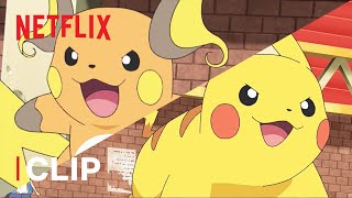 Pikachu vs Raichu  Pokémon Journeys The Series  Netflix After School [upl. by Avik]