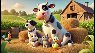 Farm Animal Sounds Kids songs Songs for kids Nursery rhyme Kids Music Animal songs [upl. by Ahselrac]