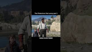 The Pinkertons find Lenny part 1 shorts rdr2 rdr2gameplay rdr2comedy rdr2funny arthurmorgan [upl. by Eronel999]