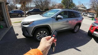 2024 Toyota Rav4 XLE  Factory Remote Start [upl. by Perceval]