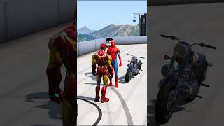 H2R BIKE CHALLENGE SPLENDOR AND BULLET BIKE gta5 shorts [upl. by Eniawed]