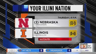 Huff Hall sold out for IllinoisNebraska clash [upl. by Hays]