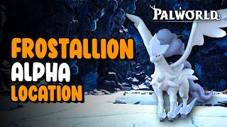 Frostallion Alpha Location  Palworld [upl. by Attennot780]