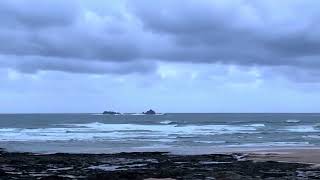 Constantine Bay Weekend Surf Report at 650 am on Friday 27th September 2024 [upl. by Neiv]