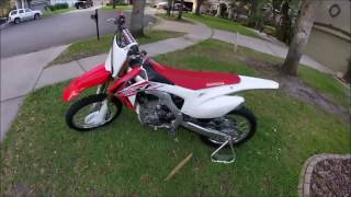 2015 honda crf 250r review [upl. by Judy742]