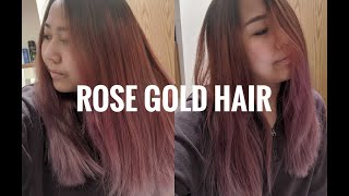 Going Rose Gold with eSalon Tint Rinse [upl. by Katharina]