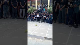 FPV drone demonstration at my college orientation ✨🚀 fpv fpvdronefreestyle drone college [upl. by Simone]