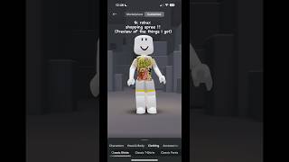 1k shopping spree luvies 🧸💭 roblox shopping robux fyp foryou [upl. by Cheke]