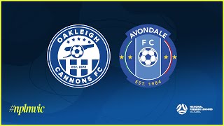 2024 NPLMVIC Oakleigh Cannons FC v Avondale FC [upl. by Uile]