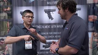 Full Conceal’s ‘Folding Glock’ M3D Pistol – SHOT Show 2018 [upl. by Landis]