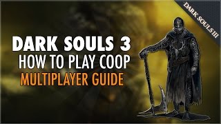 Dark Souls 3 Online Coop Guide How To Summon Friends and Randoms  How To Play Online Multiplayer [upl. by Neema481]