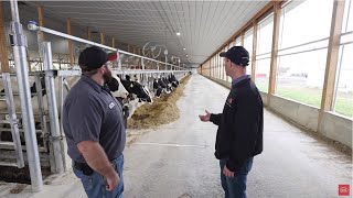 Lely Dairy XL Doubledale Barn Tour [upl. by Anecuza]