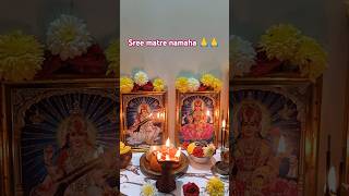 Sree matre namaha 🙏🙏laxmipuja trending dailyprayer [upl. by Ahsiym58]