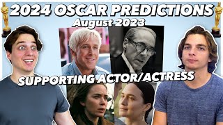 2024 Oscar Predictions  Supporting ActorActress  August 2023 [upl. by Anitsirk]