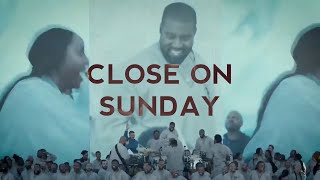 CLOSE ON SUNDAY SUNDAY SERVICE  KANYE WEST  LYRICS [upl. by Hamfurd]