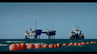 Boskalis Ameland Westgat platform Electrification [upl. by Gaut]