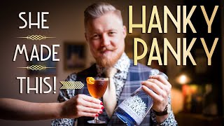 Hanky Panky  Classic Gin Cocktail for Cold Weather [upl. by Kester]