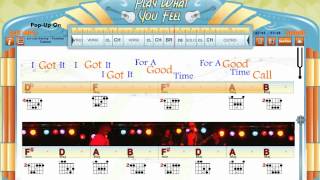 8675309 Jenny  Tommy Tutone  Guitaraoke  Chords amp Lyrics  playwhatyoufeelcom [upl. by Fletch176]