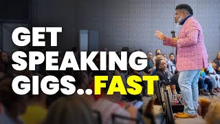 5 FAST ways to get PAID Speaking Gigs fill your calendar [upl. by Sukramaj869]