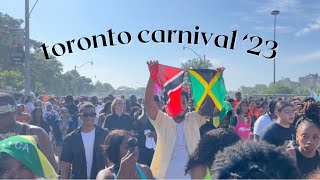 carnival 2023 🇨🇦🇯🇲  toronto caribbean carnival vlog [upl. by Eus]