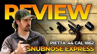 Pietta Review  44 Cal Pietta™ 1862 Snubnose Army muzzleloader pietta reviews [upl. by Omik]