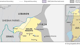 MAPPING  ISRAEL AND BORDERING COUNTRIES [upl. by Cecil]