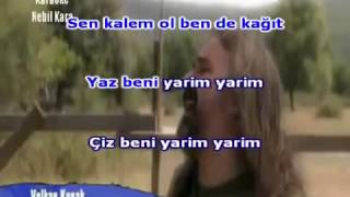 volkan konak yariim yarim karaoke version [upl. by Gaillard]