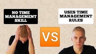 4 Time Management Rules You NEED in Your Life [upl. by Lizzy]