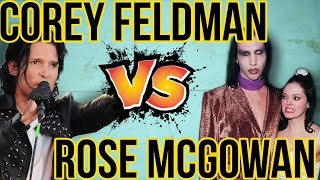 Corey Feldman VS Rose McGowan [upl. by Eisset]