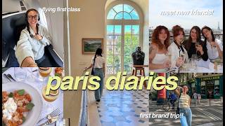 MY FIRST INFLUENCER BRAND TRIP Paris vlog  meet new friends travel w me [upl. by Daveen397]