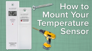 How To Mount Your Temperature Sensor [upl. by Atnas969]