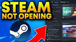 2024 FIX Steam Not Opening on Windows 11amp10 [upl. by Alaster]