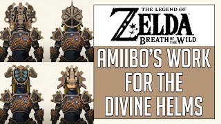 Cemu 1110  Working BotW Amiibos  Divine Helms [upl. by Sirroned413]