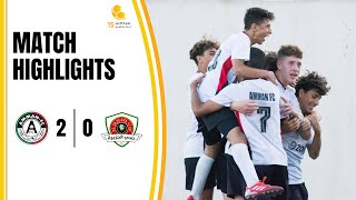 Match Highlights Amman FC 20 Jazeera  Jordan Pro League 20242025  U15 [upl. by Haneekas]