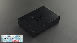 Metal Case with Heatsink amp Fan for Raspberry Pi 4 Model B Review [upl. by Llevart533]